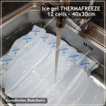 Ice gel THERMAFREEZE pengganti es batu THERMA FREEZE square frozen (price/cell)